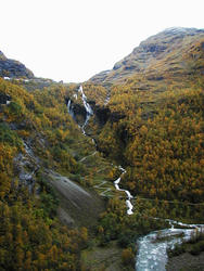 Landformer langs Rallarvegen