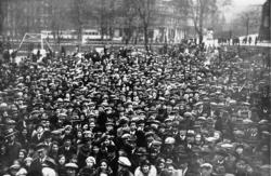 Den røde fane i Birkelunden