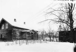 Nordseter (Nordsæter) gård, Oslo, Østre Aker. Gårdstunet med
