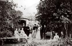 Gruppe, gården Moen, Kviteseid, eid av propietær og landhand