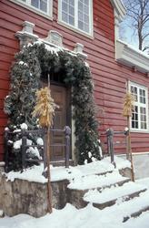 Prestegården, bygning nummer 191, fra Leikanger, nå på Norsk