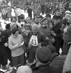 Serie. Skiløperen Halgeir Brenden går henholdsvis 18km under
