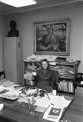 Serie. Dagmar Sjursen, Dagbladet.
Fotografert 1967.