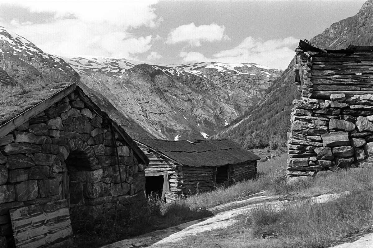 Fra Sogn 01 08 1967 Gammel Seter I Jostedalen Norsk Folkemuseum