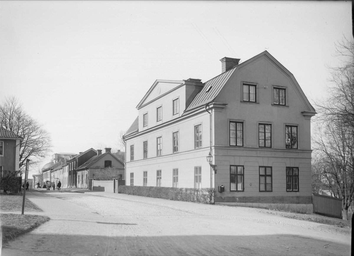 Övre Slottsgatan, Fjärdingen, Uppsala 1901 - 1902