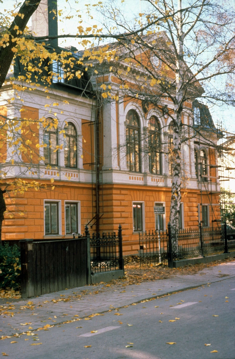 Gästrike-Hälsinge studentnation, Trädgårdsgatan, Fjärdingen, Uppsala oktober 1977