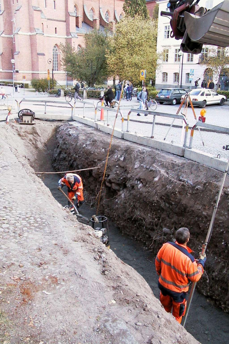 Arkeologisk undersökning, Odinslund, kvarteret Prosten, Uppsala 2000