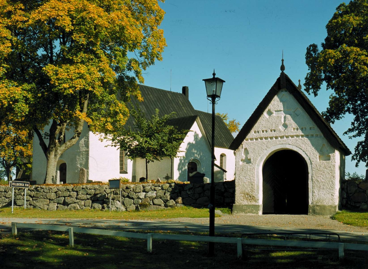 Villberga kyrka, Villberga socken, Uppland 1972
