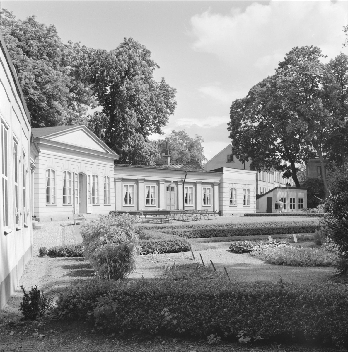 Orangeriet i Linnéträdgården, kvarteret Örtedalen, Dragarbrunn, Uppsala