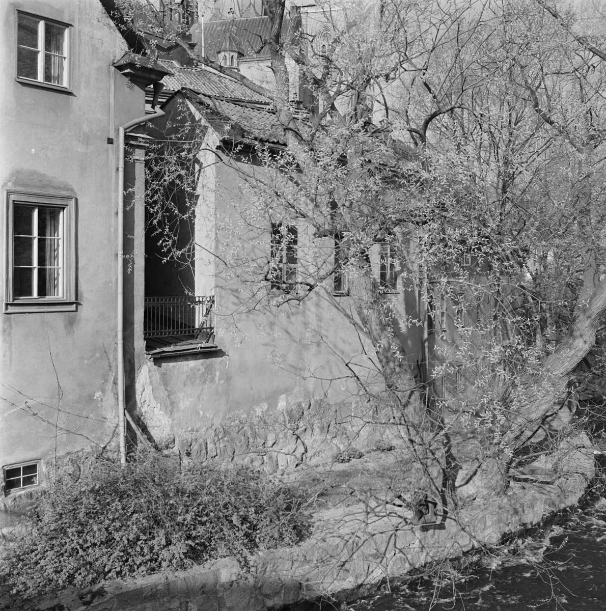 Gillbergska huset i kvarteret Holmen vid Fyrisån, Fjärdingen, Uppsala