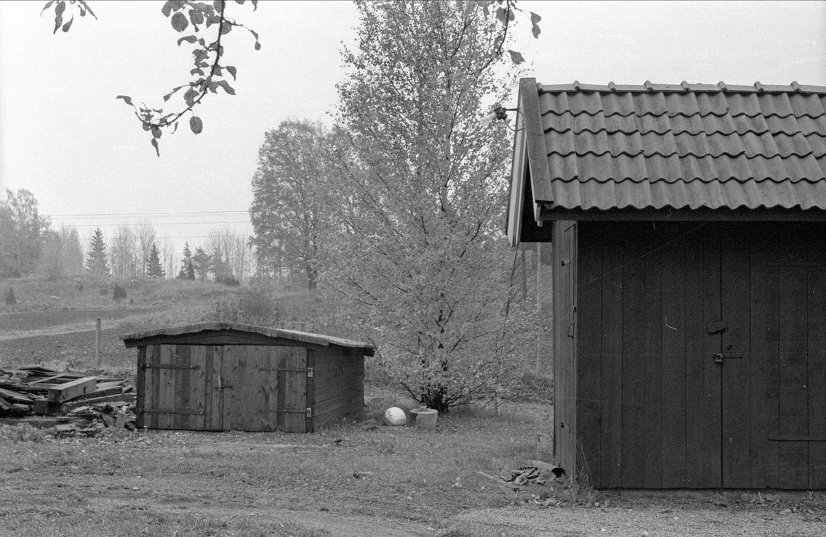 Uthus/garage, Fullerö 16:5, Gamla Uppsala socken, Uppland 1978