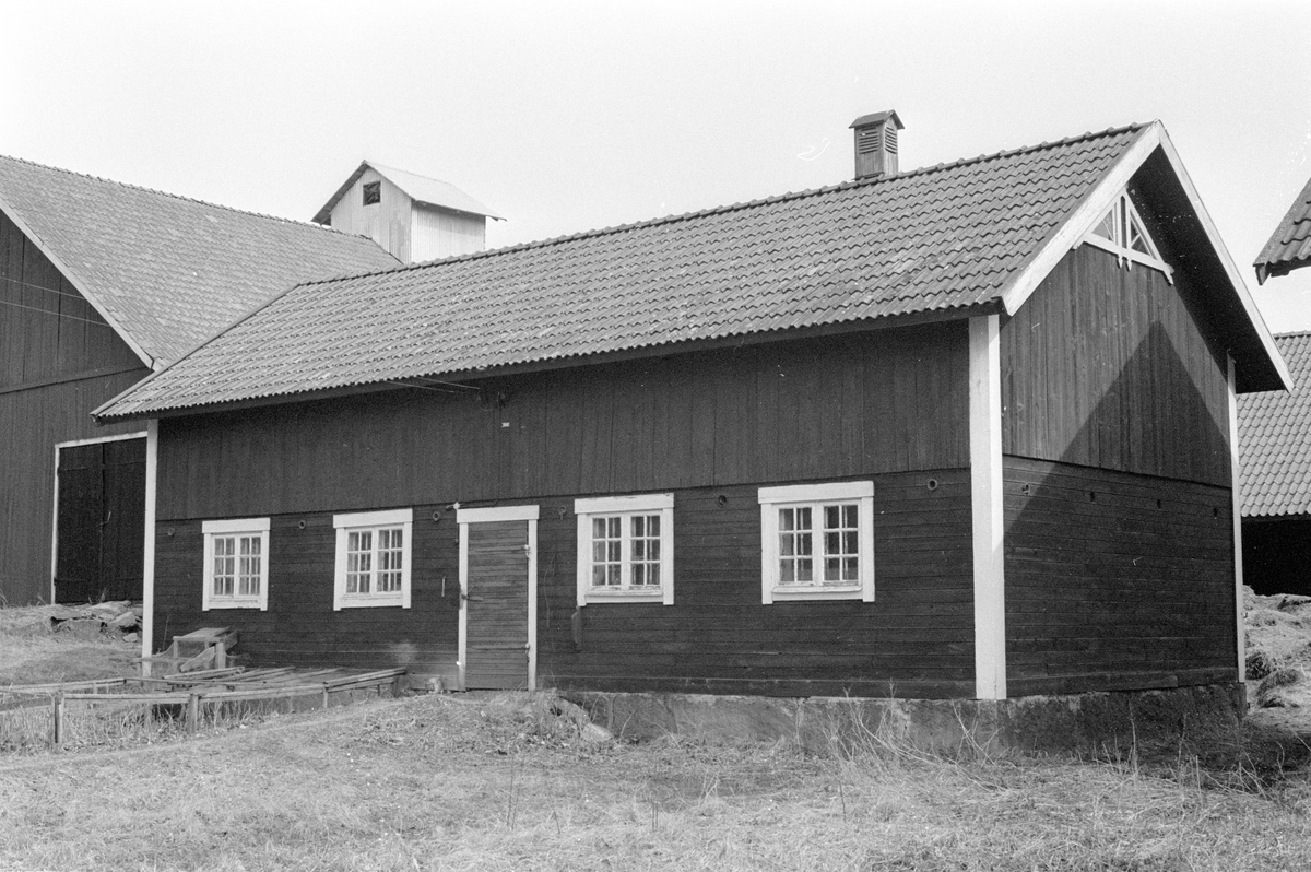 Svinhus, Focksta gård, Focksta, Hagby socken, Uppland 1986