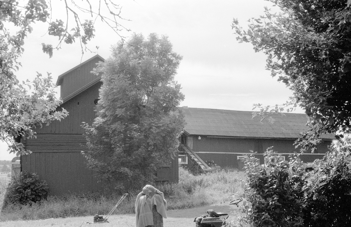 Ladugård, Ösby, Knutby socken, Uppland 1987