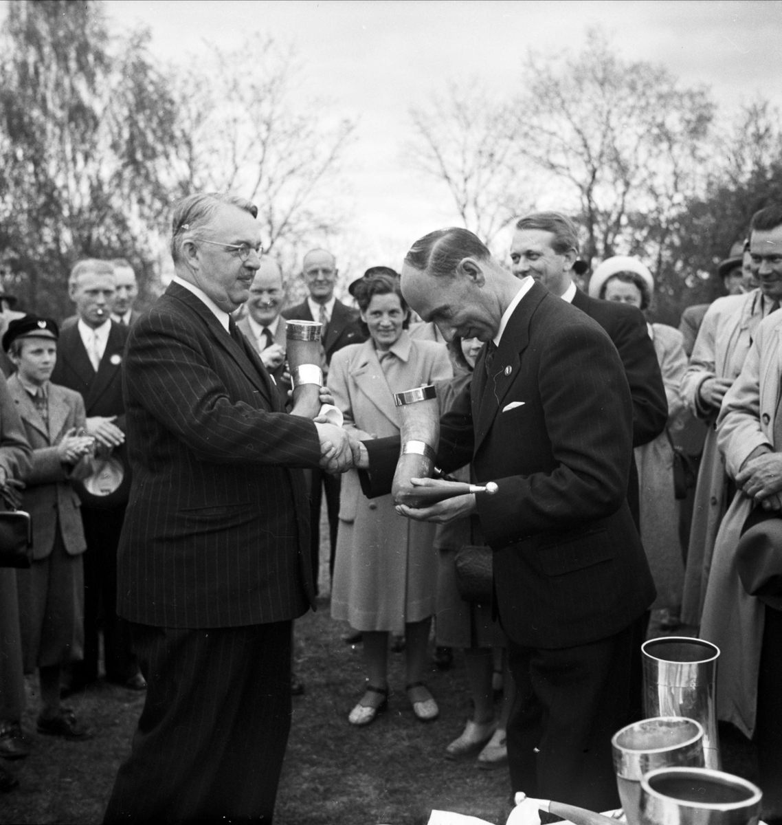 Danska gäster, Gamla Uppsala maj 1948