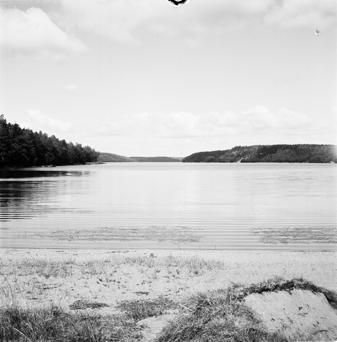 "Förslag till öppnande av  Ekoln", sannolikt Kalmarsand, Kalmar socken, Uppland 1952