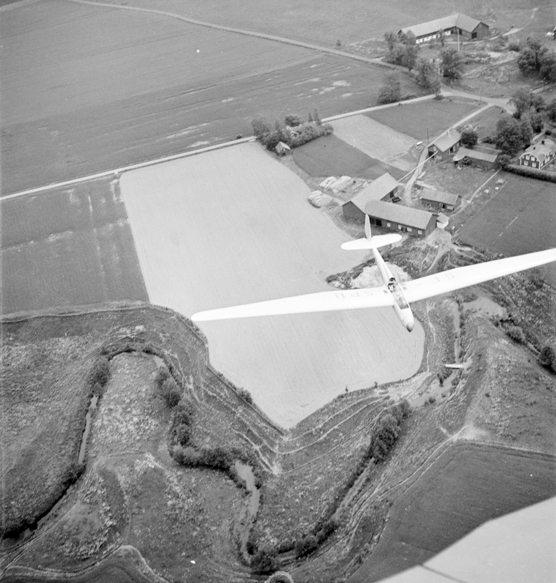 Segelflyg, Sundbro, Uppsala 1953