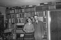 "Våren 1955"..avgående formann i musikkens venner Lillan og 