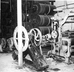 Dampmaskin fra 1880-årene Engelsk Hjula Væveri fot. sept. 19