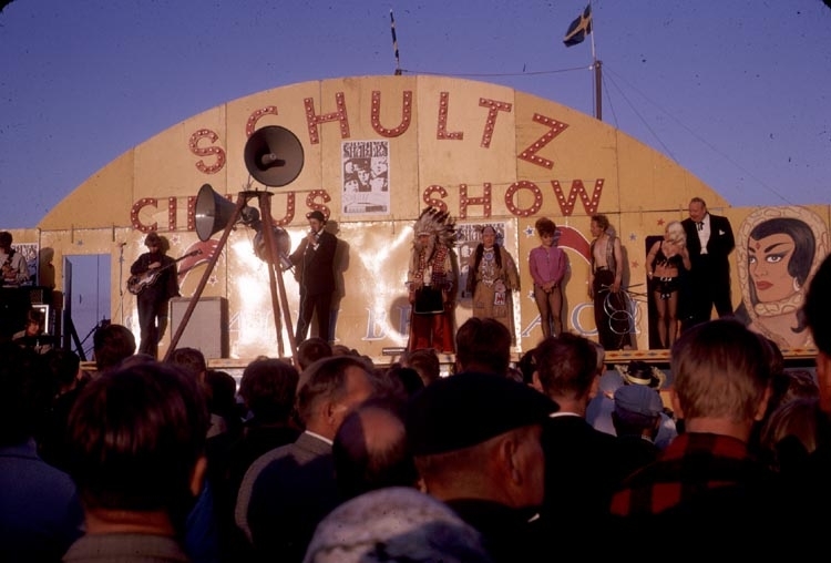 Cirkus Schultz på Kiviks marknad