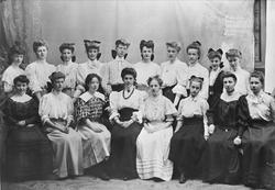 Bonnevies skole, 9. klasse, kvinner