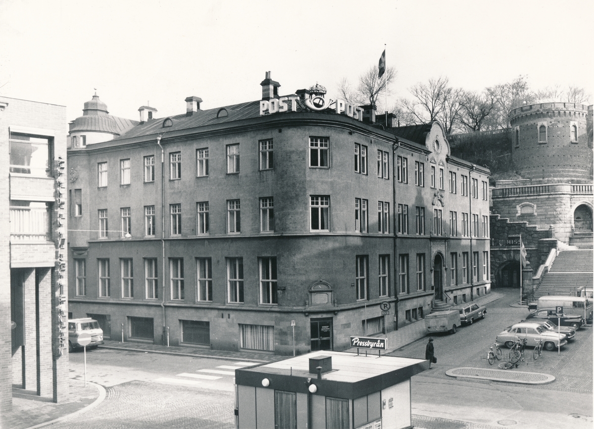 Exteriör av Postkontoret i Helsingborg. ca 1950-1965