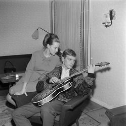 Hjemme hos Grethe Kausland.