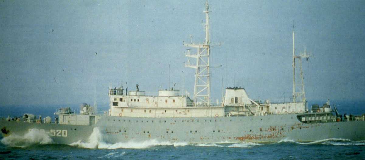Russisk fartøy av Vishnya - klassen med nr. SSV 520.