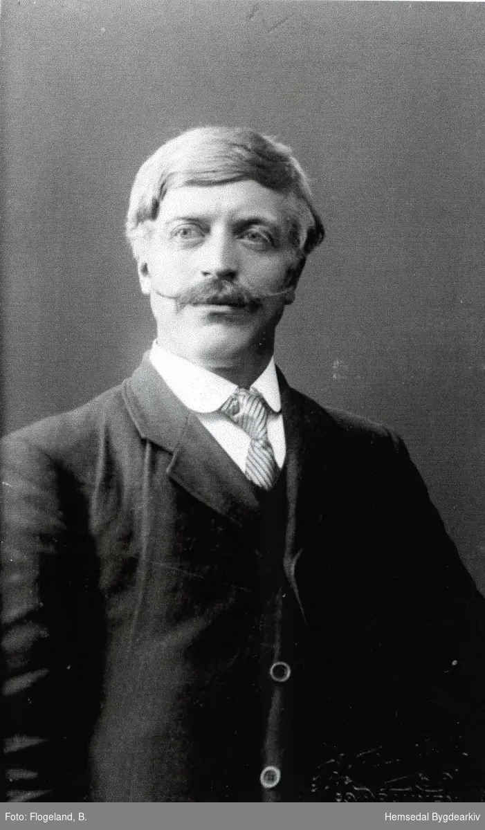 Einar A. Thorset, fødd 1882. Bonde i Rudningen