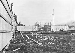 utstilling, Østfoldutstillingen, bygging, utstillingshaller,