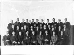 Gruppe, menn, blendet, for å fjerne bakgrunn, fuktskade. Ukj