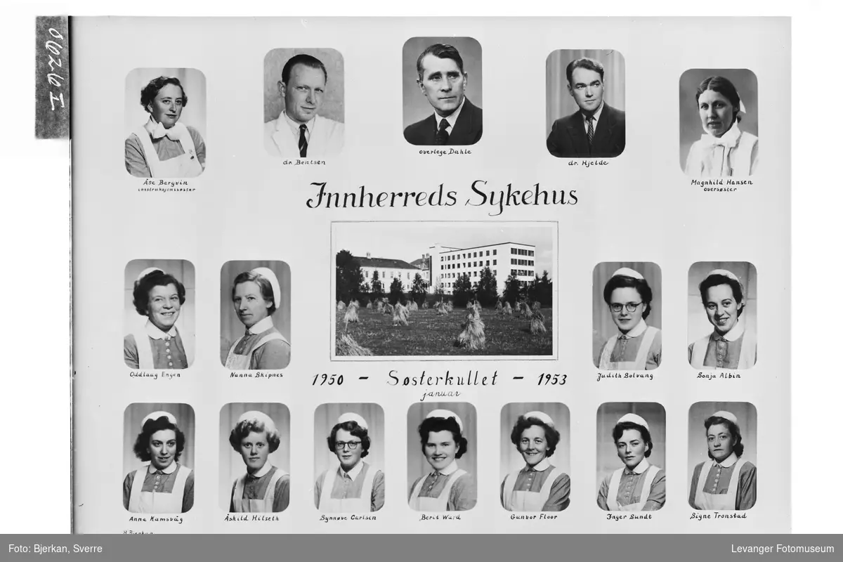 Innherreds Sykehus. Søsterkullet 1950-53.