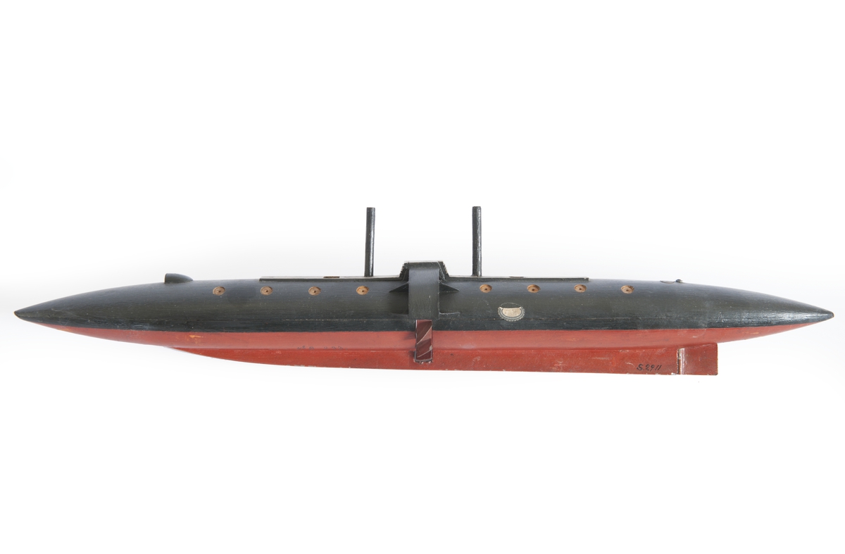 Fartygsmodell av U-båtsprojekt