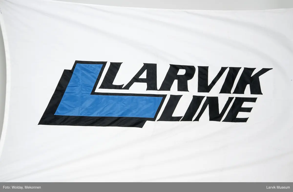 Bedriftsflagg - LARVIK LINE