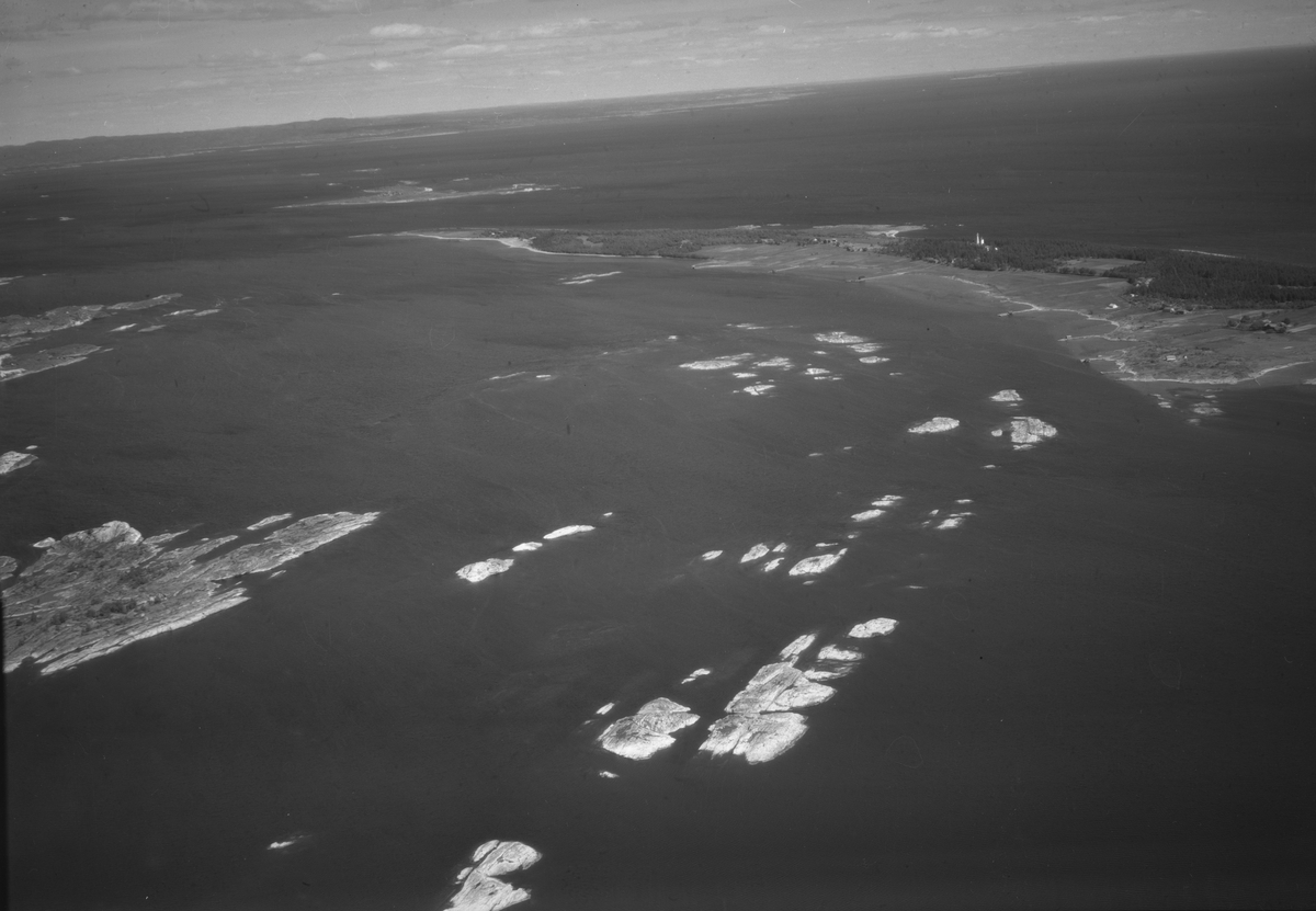 Flyfoto fra Jomfruland. Kragerø