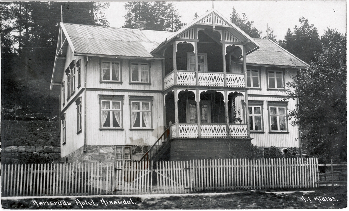 Nerisruds Hotel, Nissedal, Telemark, 1924.