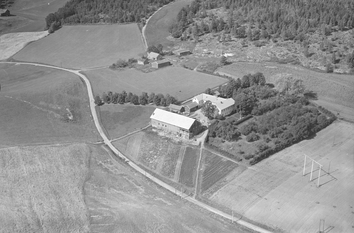 Ulike Widerø flyfoto fra Skien kommune   
