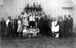 Ruth Sandøy og Olai Høstlands bryllup, Flatanger