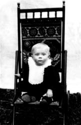 Gudrun Jensen som barn