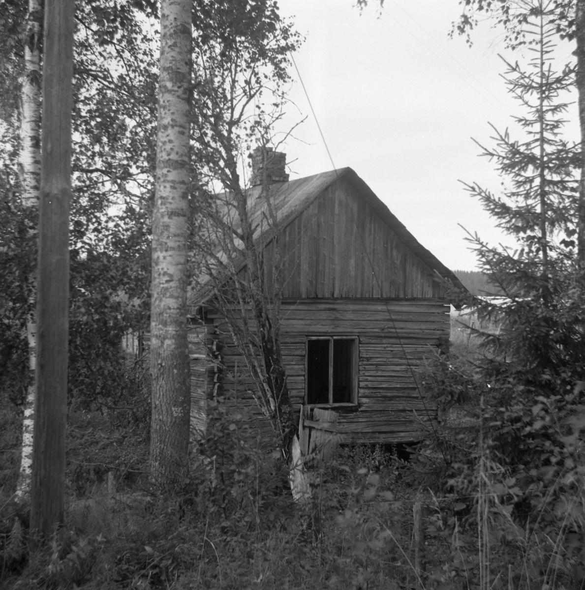 Bygning ved Nebbenes som ble brukt som bakeri ved Urskogbanens anlegg.