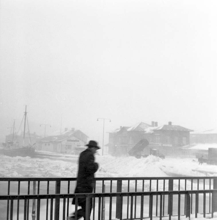 Snöstorm den 20 januari 1960