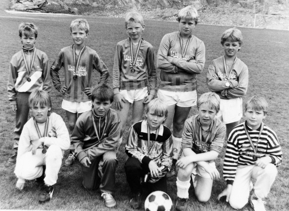 Vestmar  cup fotball. Sannidal lag. Ca. 1990