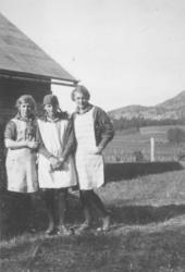 Kokkepatruljen under speidernes Kretsleir i Tverrelvdalen, A