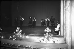 Nationaltheatret, interiør, hovedscenen, gullbuen, folkedans