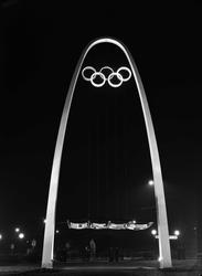 Olympiabuen ved Nationaltheatret stasjon.