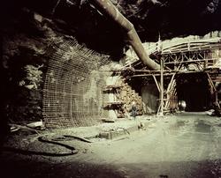 Tunnelbygging.