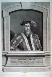 Portrett av Christian III, konge av Danmark og Norge [kobber