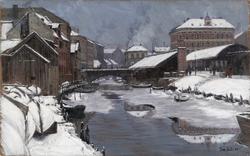 Akerselva, Vaterlands bro [Bymotiv]