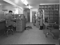Interiør Stokmarknes postkontor 1954
