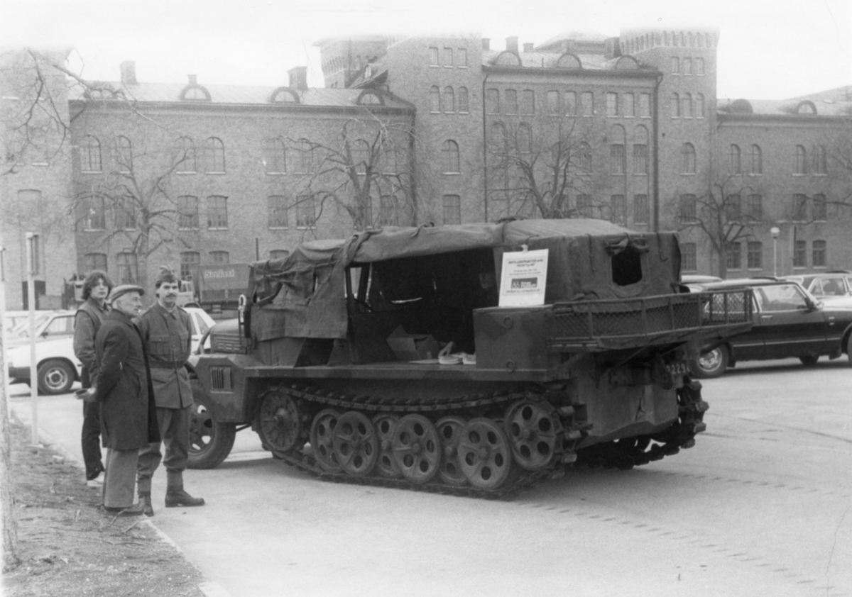 Artilleritraktor m/1943. (Halvbandtraktor. HBT). Sven Engkvist.