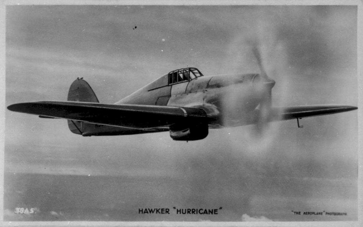 Ett fly i lufta, Hawker "Hurricane"